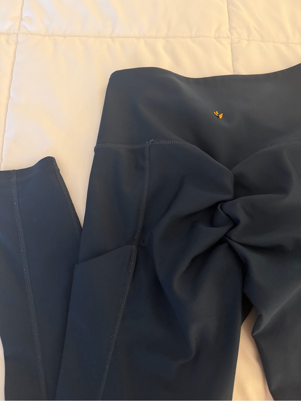 Obsession Branded Blue High-Waist Leggings